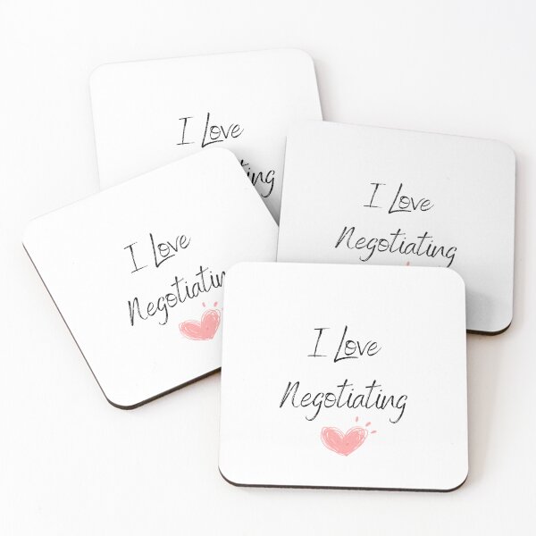 Item preview, I Love Negotiating designed and sold by erion-store.