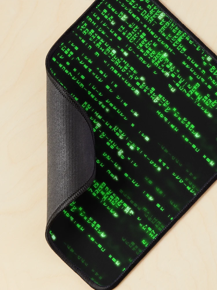 Thumbnail 2 of 5, Mouse Pad, Binary Code - The Matrix Program designed and sold by User70.
