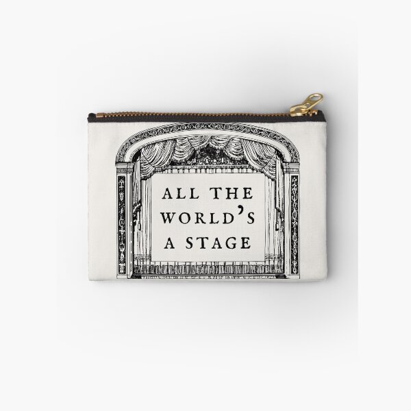 Item preview,  Shakespeare Quote - All the world’s a stage - As You Like It designed and sold by violet-hope.