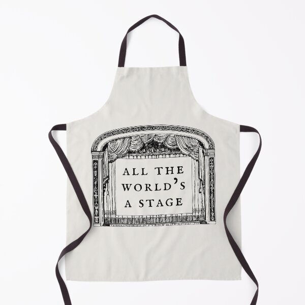 Item preview, Shakespeare Quote - All the world’s a stage - As You Like It designed and sold by violet-hope.