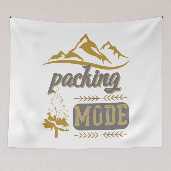 Item preview, packing mode, forest river sun inside tree pine designed and sold by movie-popcorn.