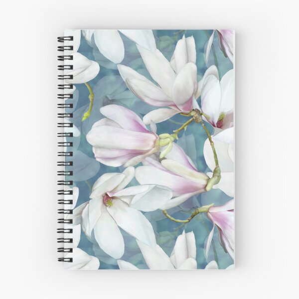 Item preview, Magnolia Seamless Repeated Pattern Design  designed and sold by Tina Veenstra.