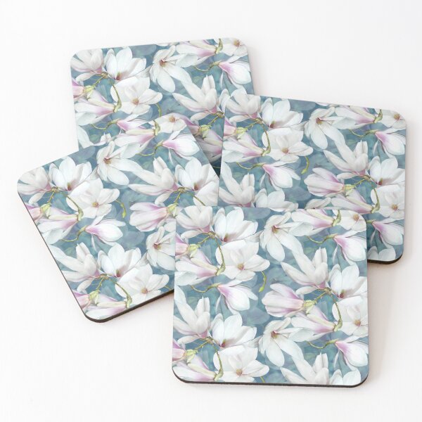 Item preview, Magnolia Seamless Repeated Pattern Design  designed and sold by Tina Veenstra.