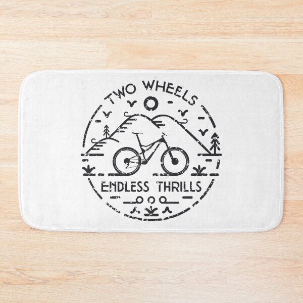 Item preview, Two Wheels Endless Thrills MTB - mono designed and sold by Ellisano.