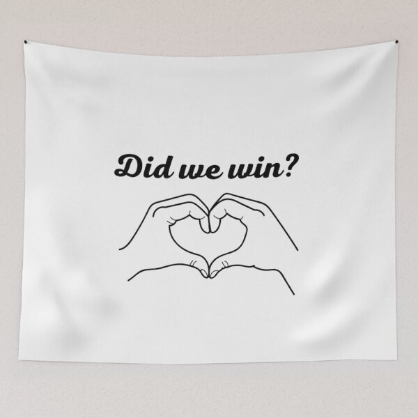 Item preview, Did we win? Love for 3, love for damar designed and sold by AlAmalDesigns.