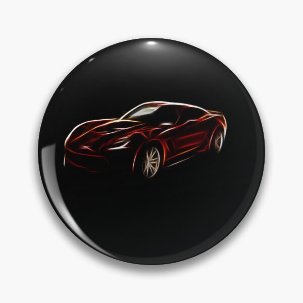 Item preview, 2016 chevrolet corvette coupe neon design classic car 120 designed and sold by test26.