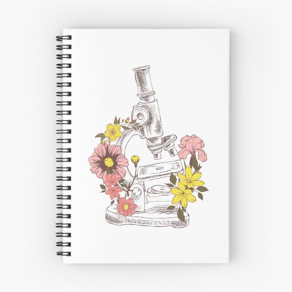 Item preview, Microscope Floral Laboratory Equipment designed and sold by ModelOrganism.