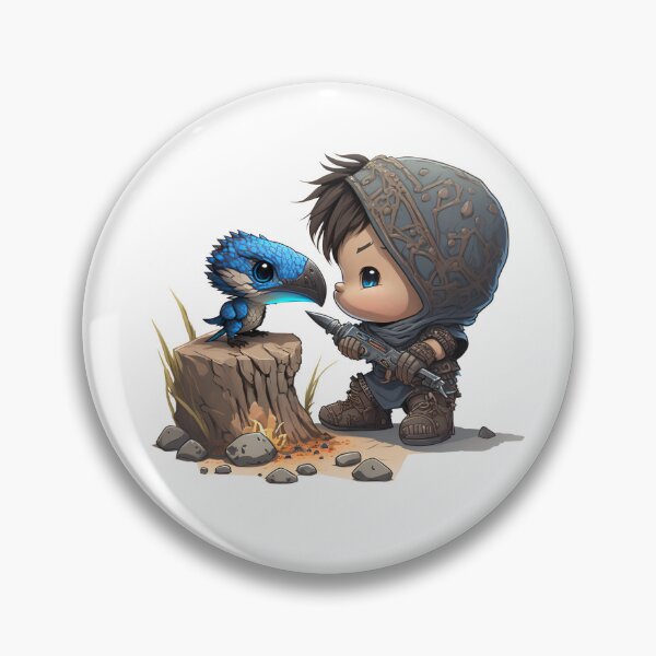 Item preview, Survival Character with baby Drake designed and sold by RaOsiris.