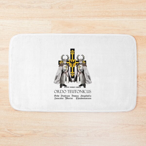 Item preview, Sign of the German Order with 2 knights and Latin order names designed and sold by MDMDO.