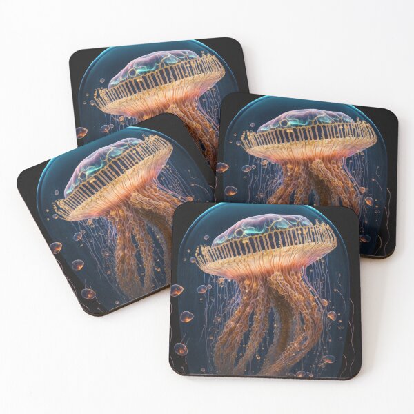 Item preview, Jellyfish Mirage: A Dimensional Exploration of the Ocean designed and sold by AstralArtisan.