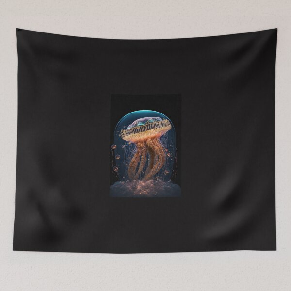 Item preview, Jellyfish Mirage: A Dimensional Exploration of the Ocean designed and sold by AstralArtisan.