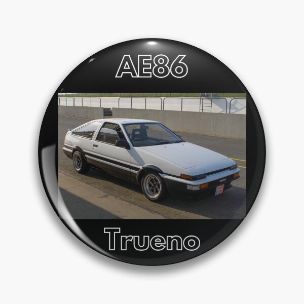 Item preview, Toyota Corolla GT AE86 Trueno - Black and White Design designed and sold by Trevor1984.