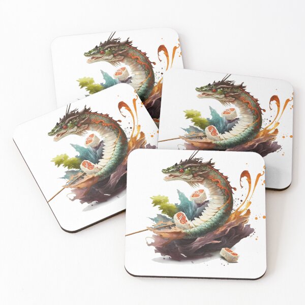 Item preview, dragon & sushi designed and sold by braStore.