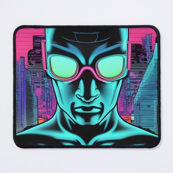 Item preview, Art Mural with Neon Goggles and Graphic Accessories designed and sold by brandway.