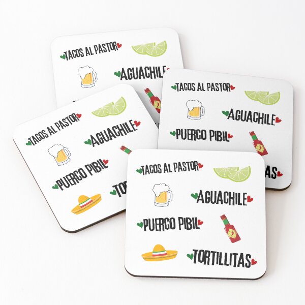 Item preview, I Love Tacos Al Pastor Mexican Food Lover Gift Pack designed and sold by foodiemarie.