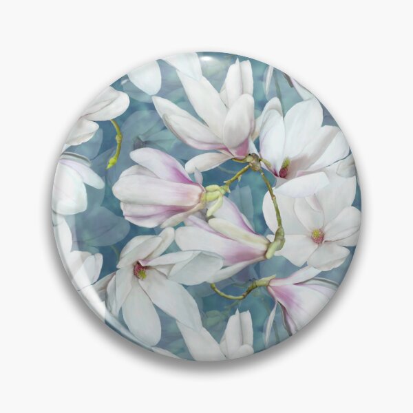Item preview, Magnolia Seamless Repeated Pattern Design  designed and sold by Tina Veenstra.
