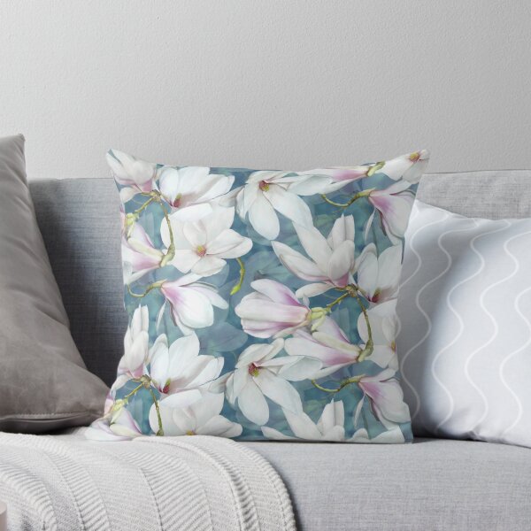 Item preview, Magnolia Seamless Repeated Pattern Design  designed and sold by Tina Veenstra.