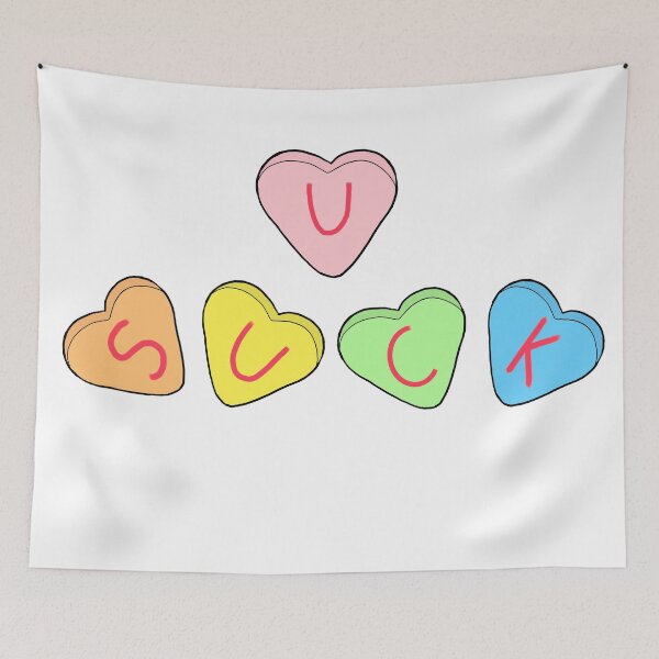 Item preview, You suck candy hearts  designed and sold by Nunsketchy.