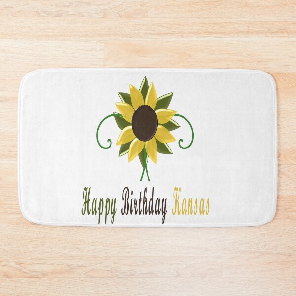 Artikelvorschau, Alles Gute zum Geburtstag Kansas entworfen und verkauft von Soudesign99.
