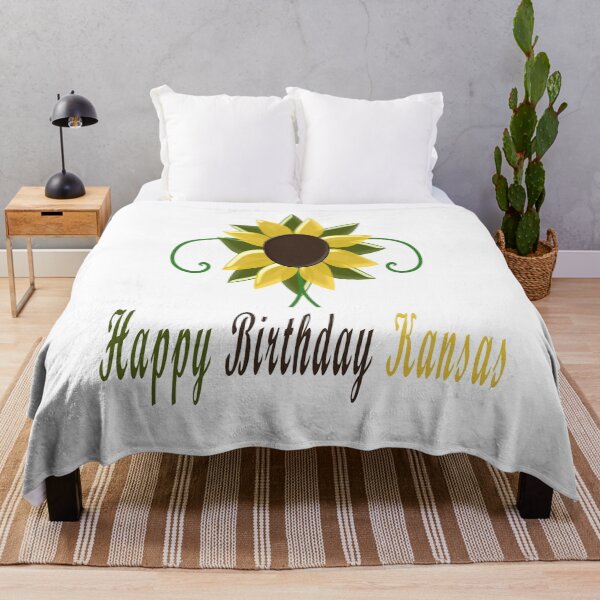 Artikelvorschau, Alles Gute zum Geburtstag Kansas entworfen und verkauft von Soudesign99.