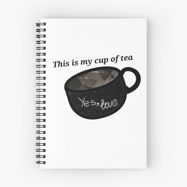 Item preview, My cup of tea Yes, love (Aaron Warner)  designed and sold by OneDrawingGirl.