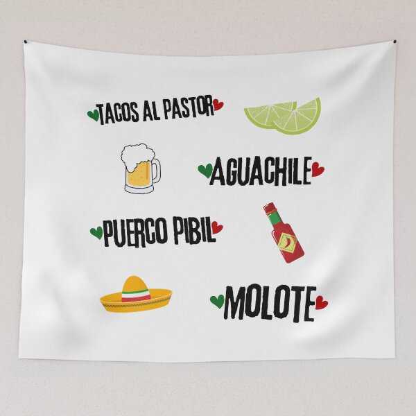 Item preview, I Love Aguachile Mexican Food Lover Gift Pack designed and sold by foodiemarie.