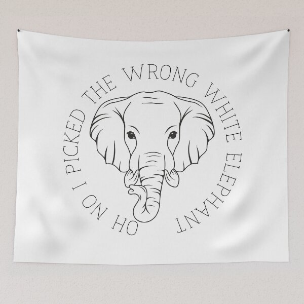 Item preview, Oh No I Picked The Wrong White Elephant designed and sold by Yourfavshop600.