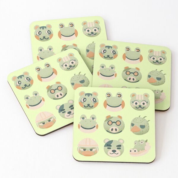 Item preview, Lime Green Villagers designed and sold by Ohmera.