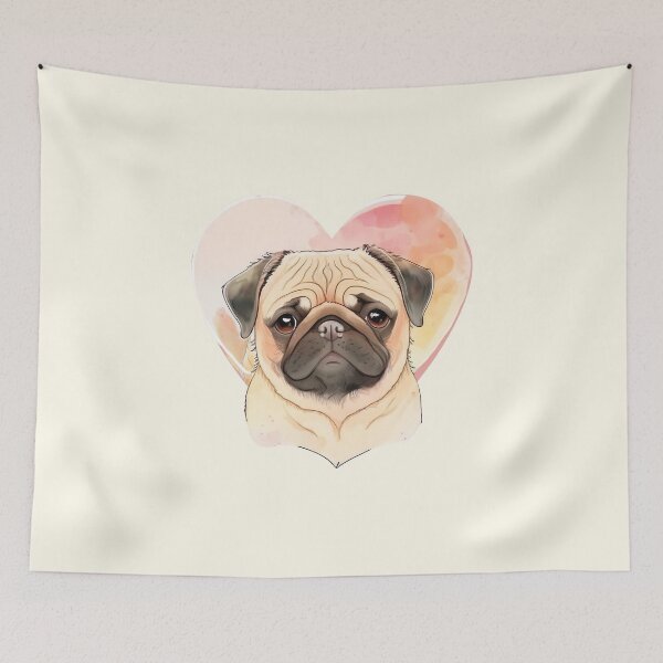 Item preview, Pug Cute Dog designed and sold by nicestr.