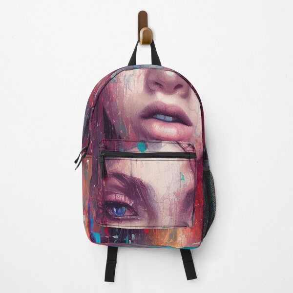 Item preview, Woman Paint Drop Digital Art designed and sold by ArtsyWishesShop.