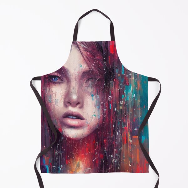 Item preview, Woman Paint Drop Digital Art designed and sold by ArtsyWishesShop.