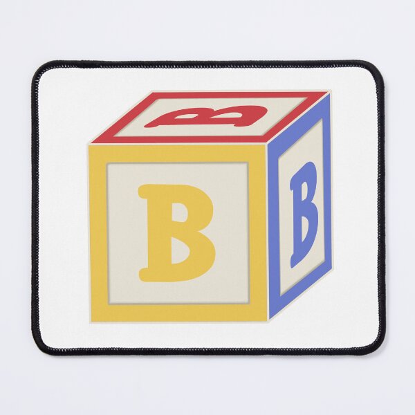 Item preview, Alphabet Block Letter B designed and sold by salliesimp.