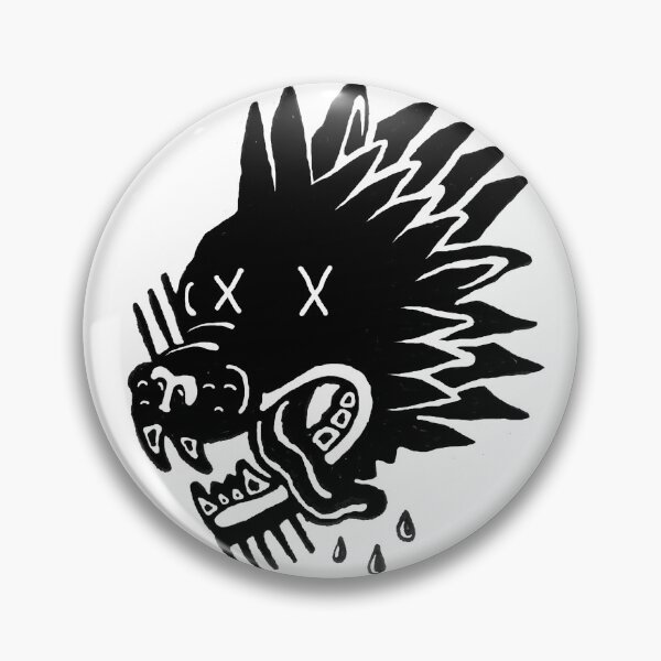 Aperçu de l'œuvre Loup sauvage - Noir créée et vendue par Psyche-Lab.