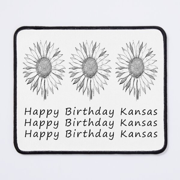 Item preview, Happy Birthday Kansas designed and sold by Soudesign99.