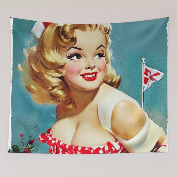 Item preview, Celebration Pinup Girl designed and sold by cutestpinups.