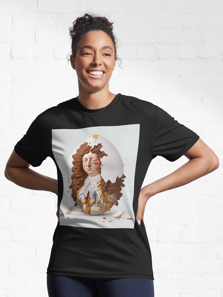 byebyesally Louis XIV - Line Work T-Shirt