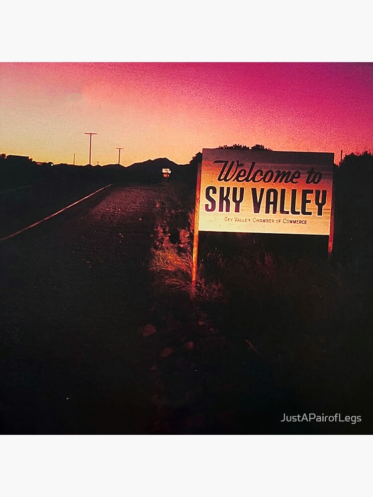 to Sky Valley Cover Artwork Kyuss" Poster for Sale by JustAPairofLegs Redbubble