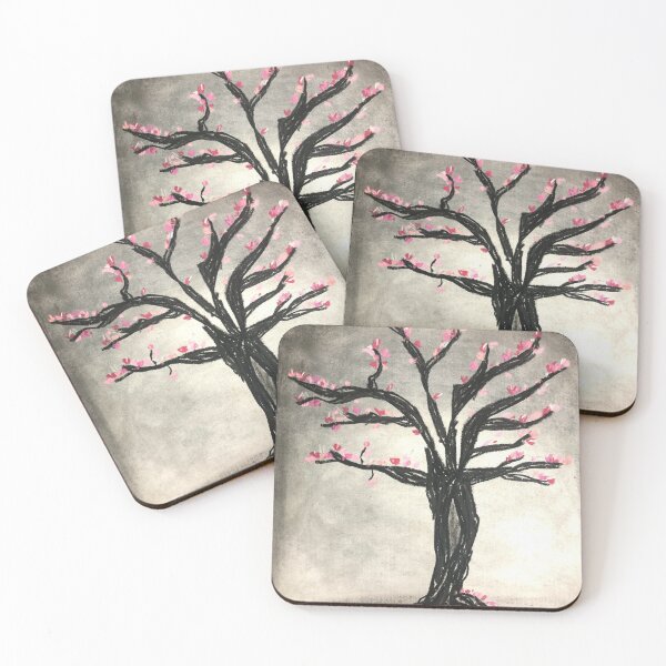 Item preview, Black Cherry Tree designed and sold by katgetsartsy.