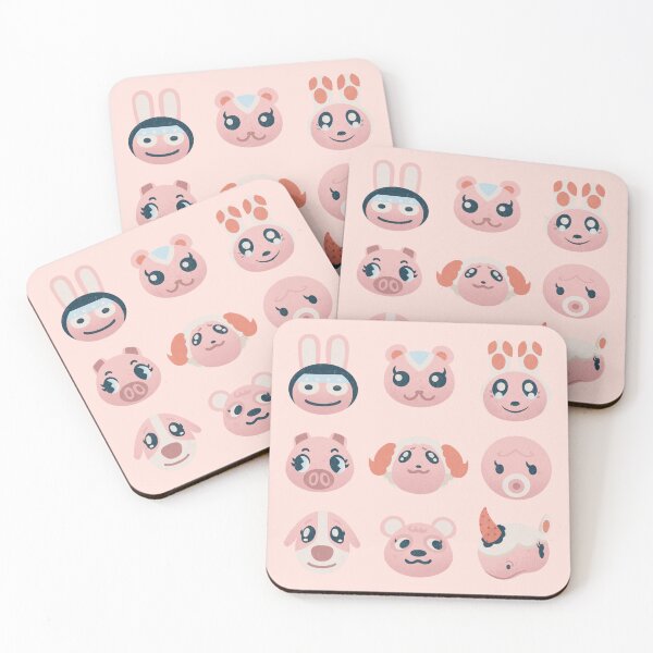 Item preview, Pink Villagers designed and sold by Ohmera.