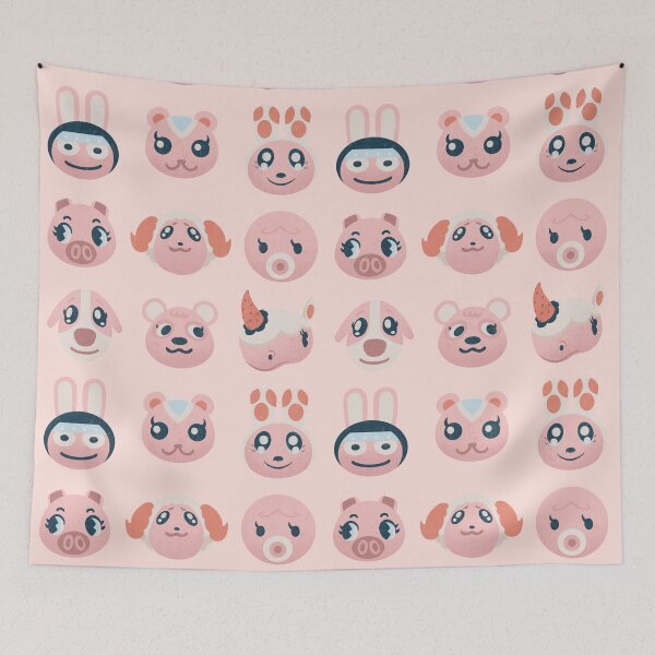 Item preview, Pink Villagers designed and sold by Ohmera.