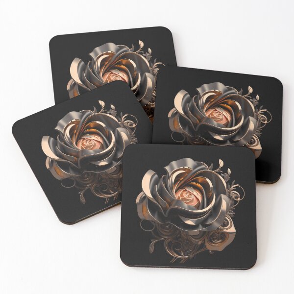 Item preview, Metal Rose - The Metal Collection designed and sold by FiveIntentions.