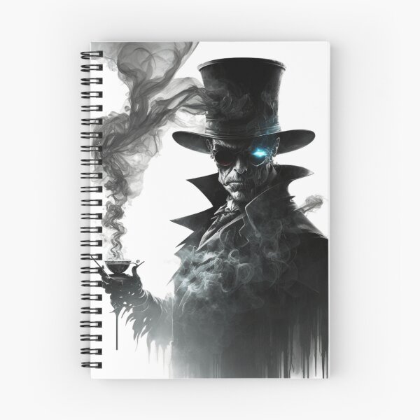Item preview, Evil gothic horror figure of shadow and smoke wearing designed and sold by sammgdesign.