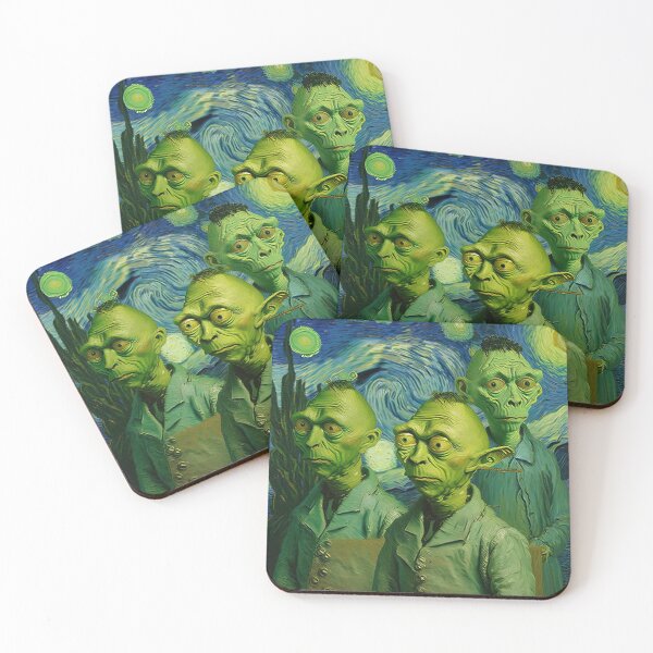 Item preview, Vicent Van Gogh as Aliens designed and sold by Arthoughts.
