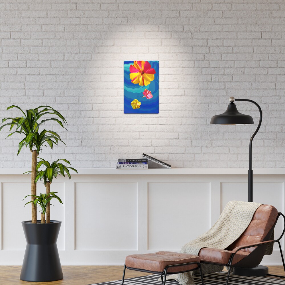 Item preview, Metal Print designed and sold by Hflwfl.