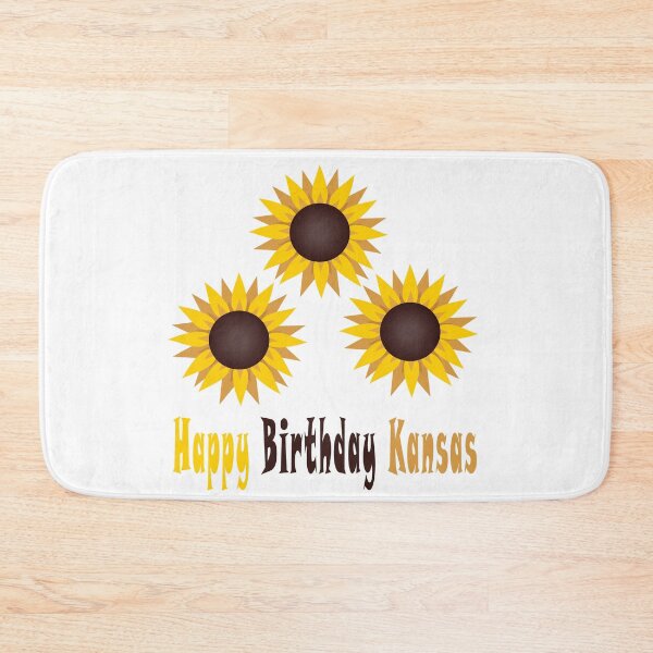 Artikelvorschau, Alles Gute zum Geburtstag Kansas entworfen und verkauft von Soudesign99.
