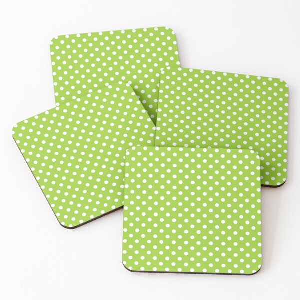 Item preview, white polka dots over yellow green background designed and sold by europephotos.