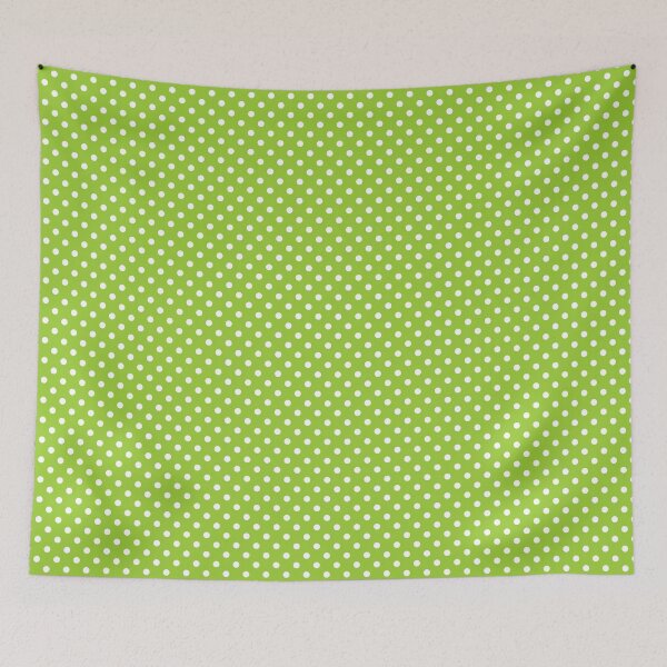 Item preview, white polka dots over yellow green background designed and sold by europephotos.