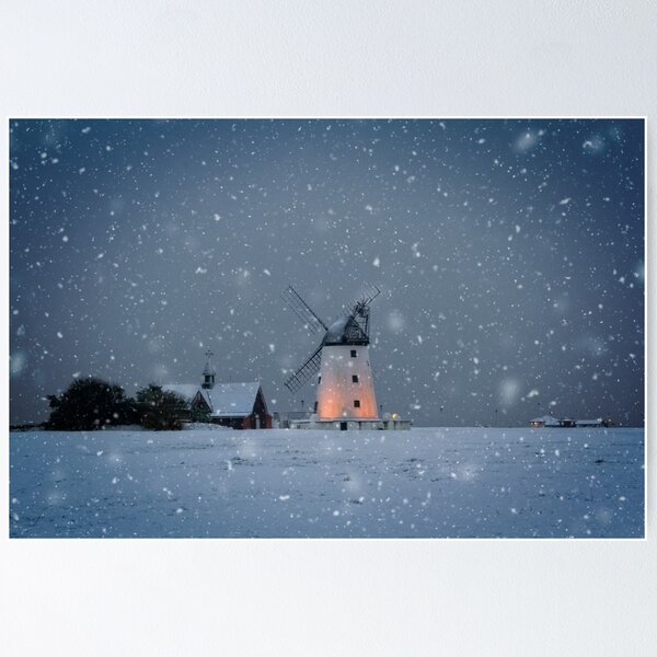 Item preview, Snow on Lytham Green designed and sold by Mark Liebenberg.