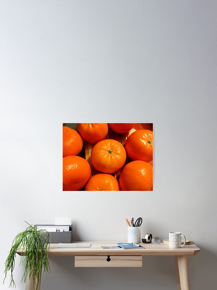 Thumbnail 2 of 3, Poster, Mandarin Oranges designed and sold by Fara.