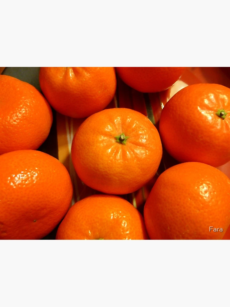 Thumbnail 3 of 3, Poster, Mandarin Oranges designed and sold by Fara.